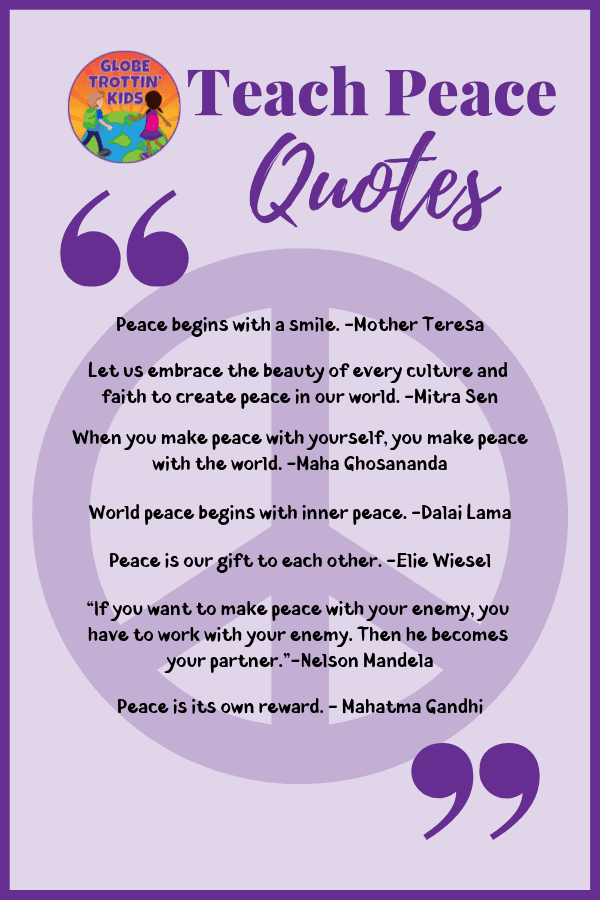 Teach Peace Quotes