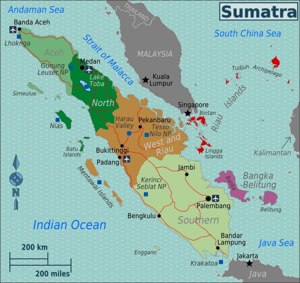 sumatra map