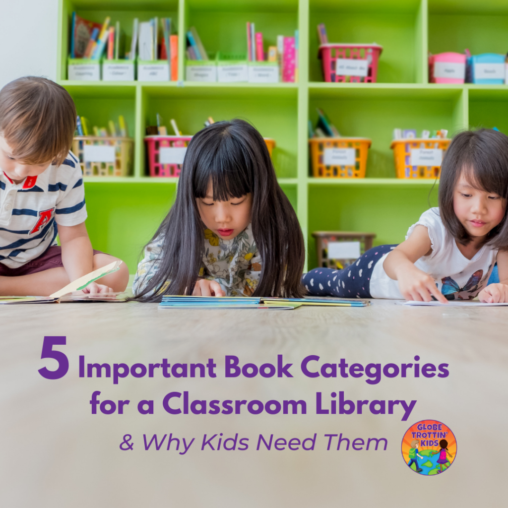 5 important books categories for classroom library