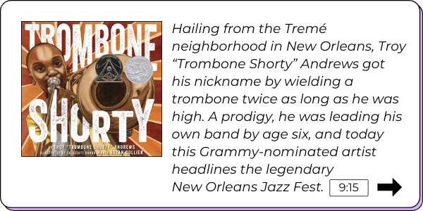 Trombone Shorty book cover