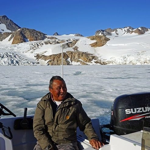 Greenlanders Inuit Boat