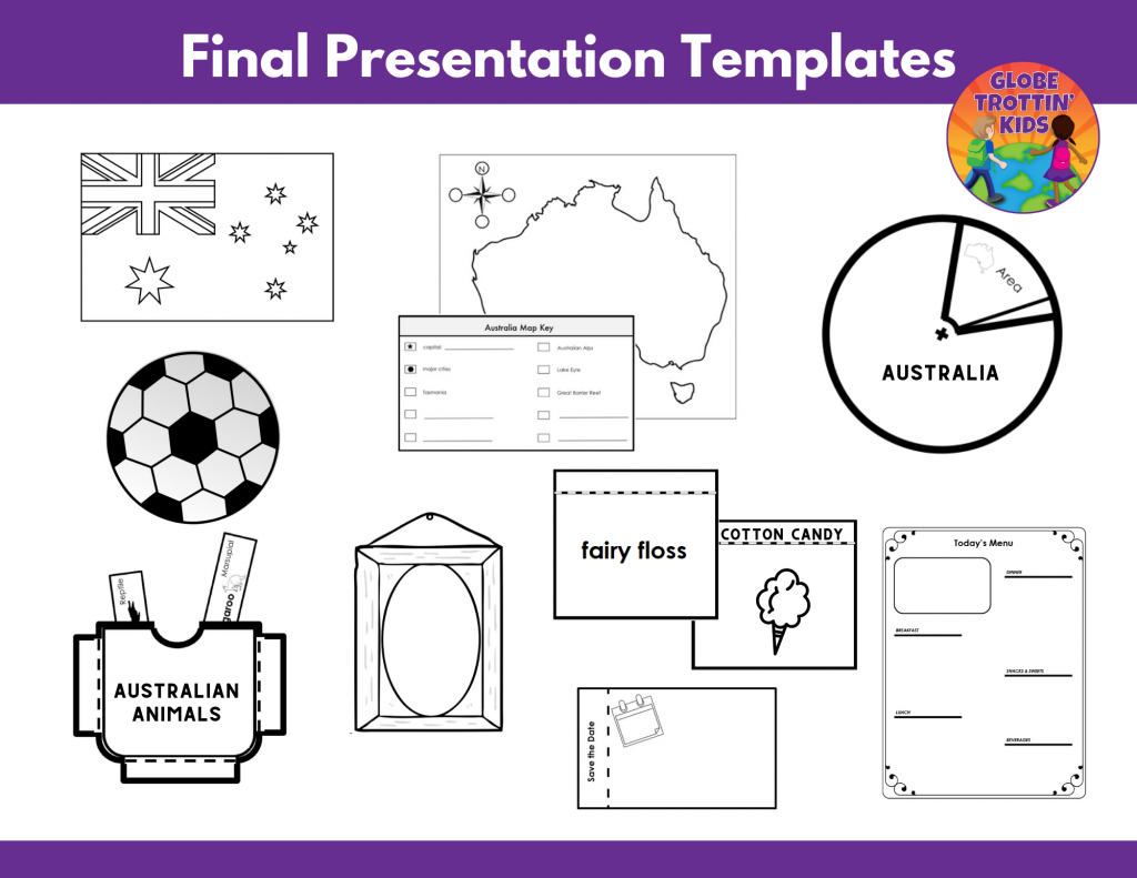 interactive templates for Australia Research Project