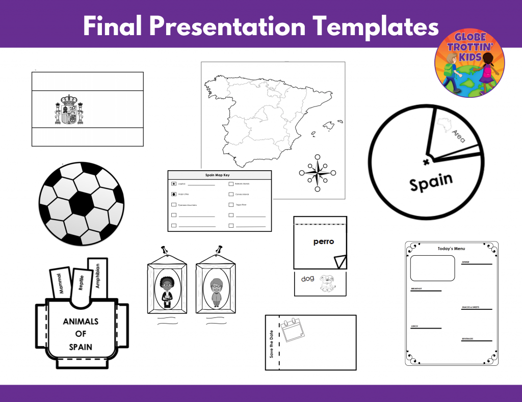 templates for Spain research project
